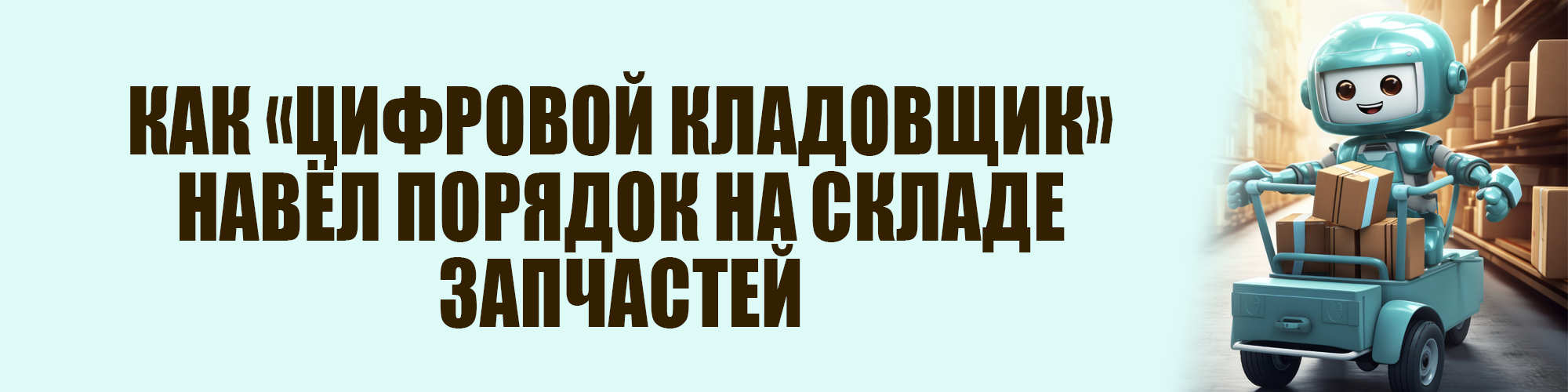 Как «цифровой кладовщик» навёл порядок на складе запчастей